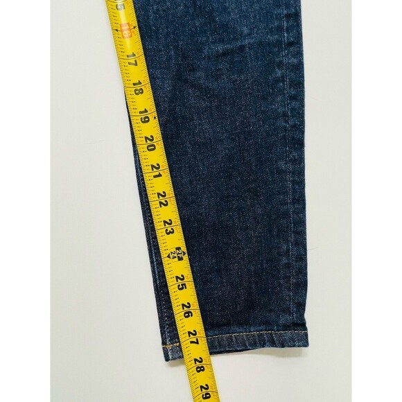 Everlane Dark Wash High Rise Straight Leg Denim Jeans Womens 28 Regular - Picture 11 of 15
